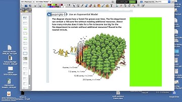 6.6 Video Notes (part 2):  Solving Exponential & Logarithmic Equations