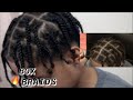 Box Braids for Men / Boys | Beginner Friendly | Medium/Short Hair