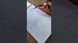 doranda new sketch work outline #artist #usa #usashorts #drawing #sketching #portrait #gridline 🖌️