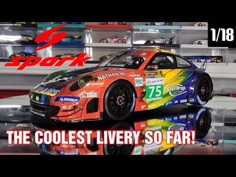 【SPARK】Porsche997 GT3 RSR n°80 LM #S31 I REVIEW THE SPARK MODEL PORSCHE 997 GT3 RSR GRAFIWRAP