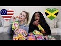 American Tries Jamaican Snacks