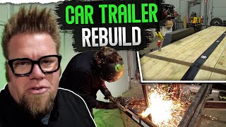 Car Trailer Rebuild, How to Increase the Load Capacity of your trailer