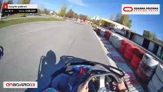 OnBoard13 - Best lap on Krasna Polyana Karting Track - Sofia, Bulgaria