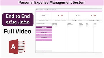 Personal Expense Management System