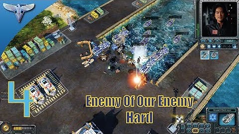 C&C Red Alert 3 - Allies Mission 4 - Enemy Of Our Enemy [Hard]