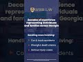 Experience and leadership matter when handling serious injury cases