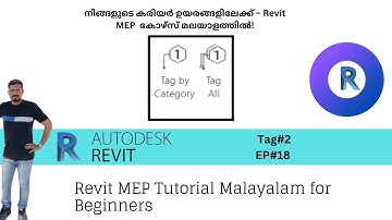 #Ep18 | Revit tag tools#2 | Revit MEP Tutorial For Beginners | Malayalam