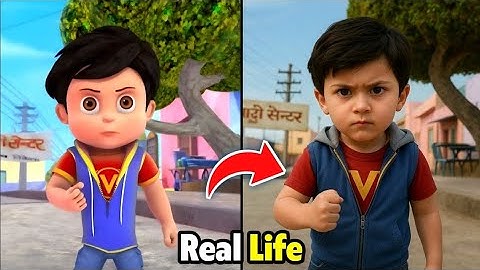 Vir The Robot Boy Cartoon All Characters In Reel Life Transformation | Must Watch | Cubes King Amrit