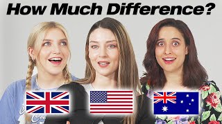 Surprising differences between America, Australia and England!!