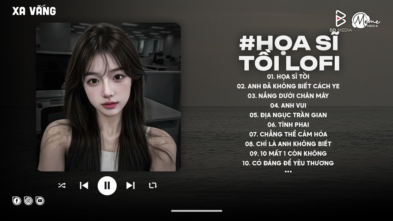 Họa Sĩ Tồi Lofi - Rồi Anh Cũng Vẽ Được Tất Cả Nhưng Lại Không Vẽ Được Hạnh Phúc Lofi | Lofi TikTok