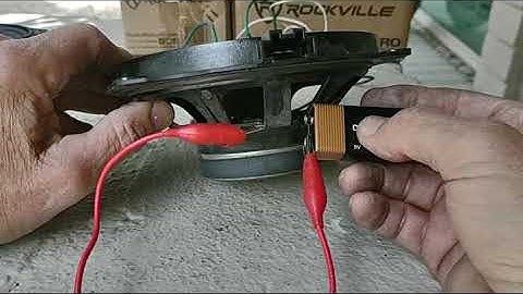 Determine your speaker and sound system output polarity with just a battery and piece of wire