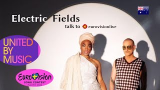 Interview with Electric Fields from Australia @ Eurovision Song Contest in Malmö / Sweden