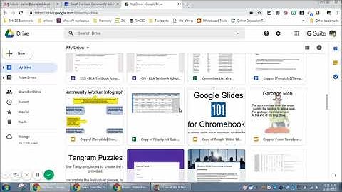 Drive Grid View vs List View