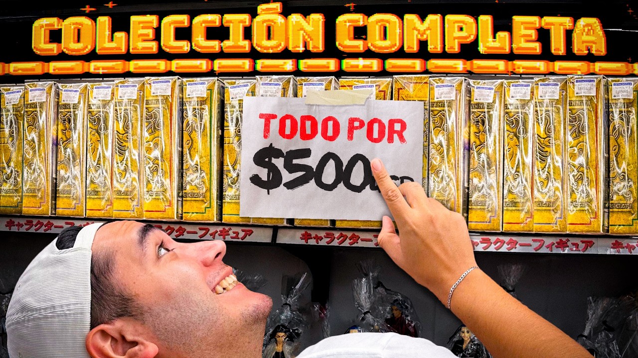 ¿Nintendo SWITCH en Zona Chatarra? + COLECCION COMPLETA de SAINT SEIYA en Tienda de JAPON