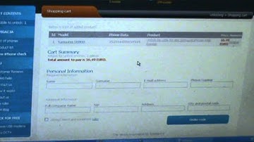 How to unlock samsung s8000 jet whit sim-unlock.net