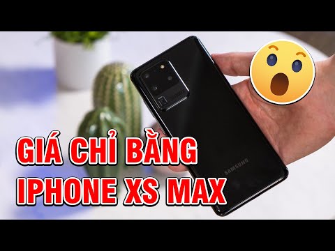 Galaxy S20 Ultra Chính hãng Full Box giá bây giờ chỉ ngang iPhone XS MAX