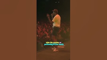 Thumbnail of Tyler The Creator on performing 911/Mr.Lonely 💫🐝