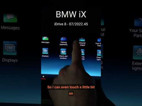BMW iX iDrive need to fix this!
