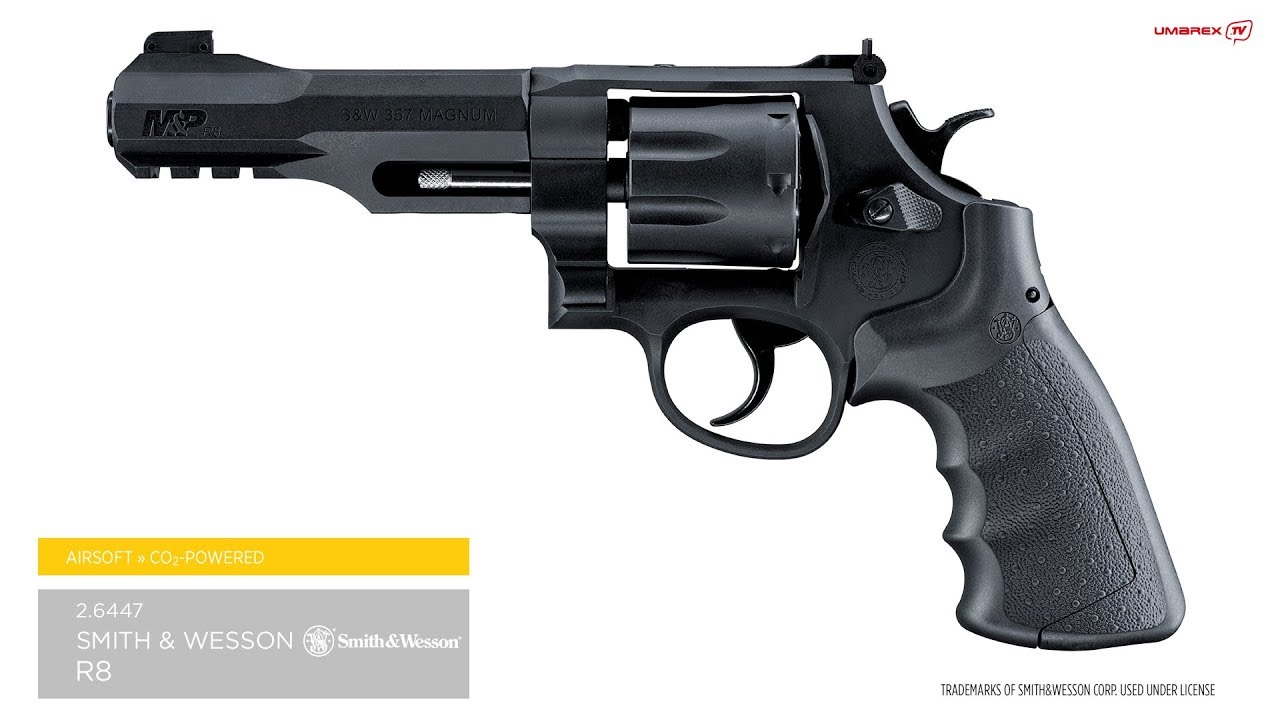 Smith & Wesson リボルバー エアガン Smith & Wesson M&PR8 Performance Center | WBT Guns