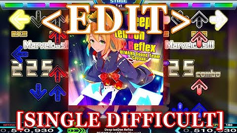 【StepMania EDIT】  Deep tenDon Reflex [SINGLE DIFFICULT] Lv.13