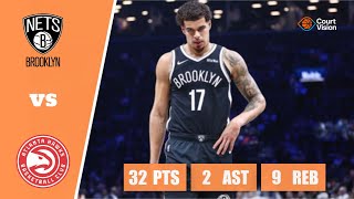 Michael Porter Jr. - 32 Points, 9 Rebounds, 2 Assists vs Hawks - 2025-26 Regular Season