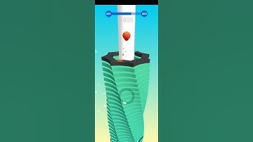 Stack ball 3D Game | level 401  | stack ball game in fast speed | stack ball game 🔥✨you tube short