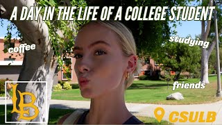 COLLEGE VLOG - A Day as a CSULB Student