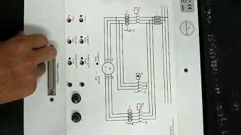 Điều khiển hai cấp tốc độ động cơ - PLC S7200