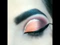 #shorts Soft orange #shimmery #eyeshadow #youtubeshorts