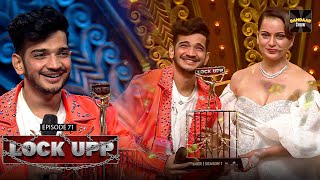 And the winner is...Munawar Faruqui | Finale | Emotional moment | Lock Upp | Episode 71 Full Episode