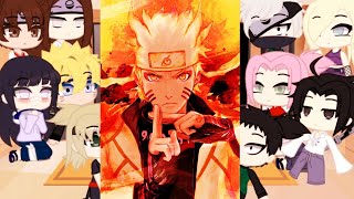 ✨Naruto amigo reagir ao Naruto + Power Levels -- Gacha Club -- Naruto reagindo ✨