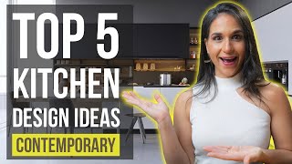Top 5 Contemporary Kitchen Interior Design Ideas | Tips and Trends for Home Decor screenshot 4
