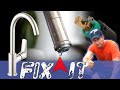 Fix Leaking Sink Faucet.  Remove, Repair, and Reinstall Faucet Cartridge