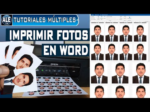 Video: ¿Se puede imprimir Word en papel fotográfico?