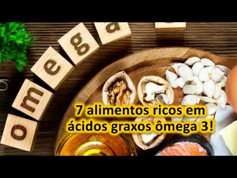 Vídeo: Os 10 Principais Alimentos Ricos Em ácidos Graxos ômega-3