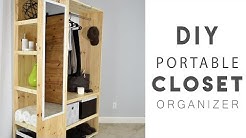 DIY PORTABLE CLOSET Organizer