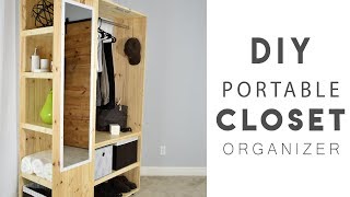 Today on DIY Creators I made a Portable Closet Organizer. Thanks to Squarespace for sponsoring this video. To start your free trial 