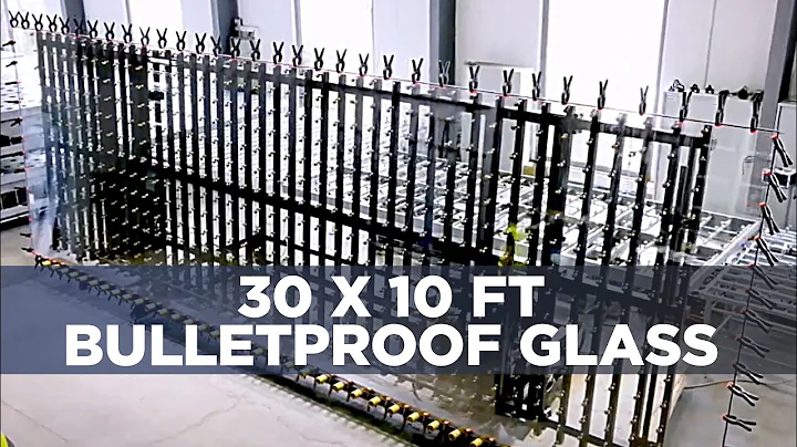 Crafting bulletproof glass 9x3m //  30x10ft Silatec