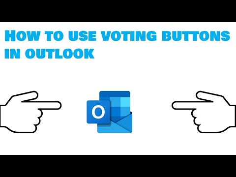 How to use voting button's in Microsoft Outlook