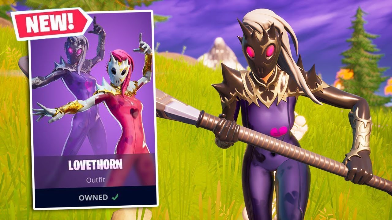 NEW LOVETHORN Skin Gameplay in Fortnite! YouTube