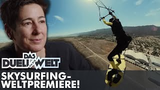 Dunja Hayali in handcuffs: Will she survive Klaas' invention? | Duel around the world