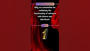 Top SQA Automation Questions for Viva Test | Software Testing Prep