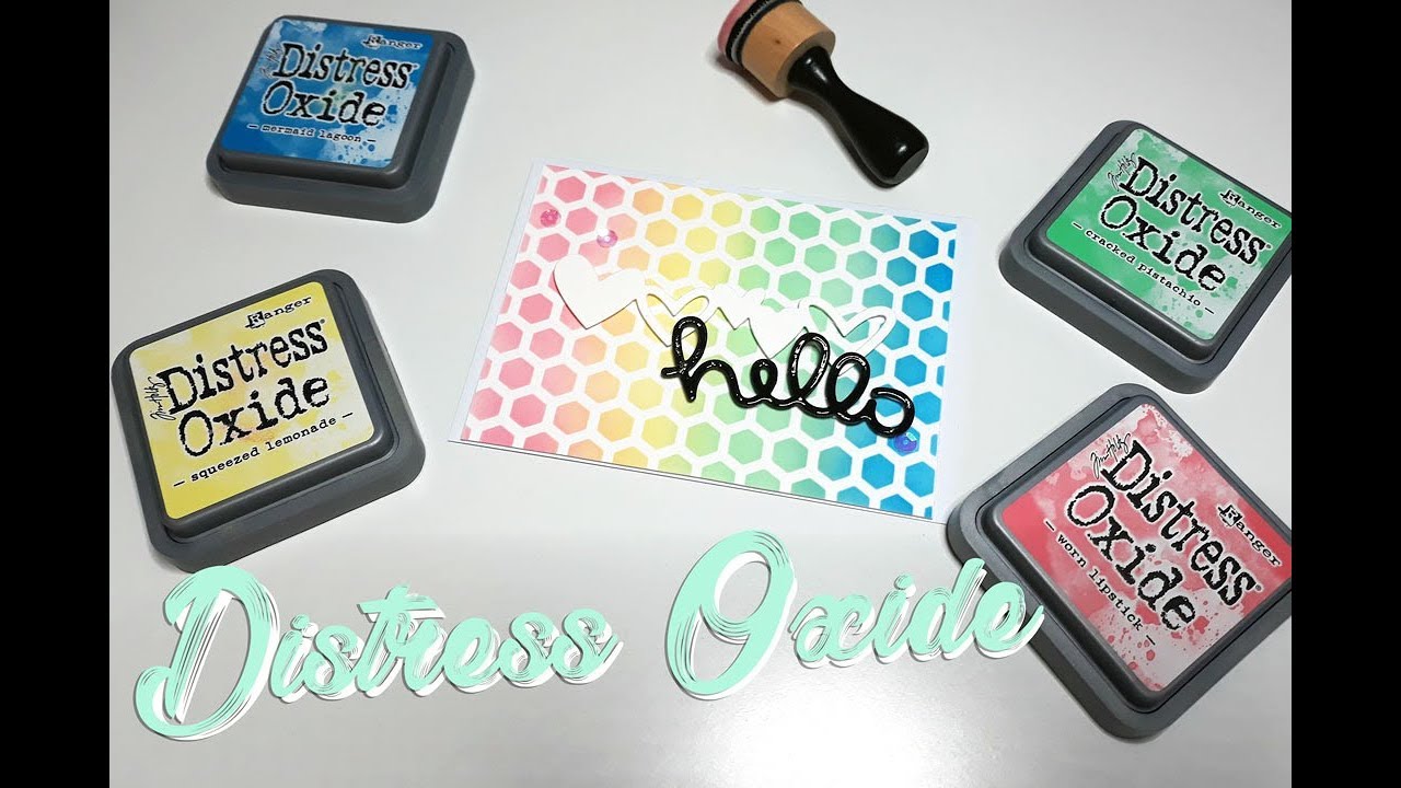 tutoriel carte avec les distress oxide youtube cartes encre coloriage du temps de l'aventure