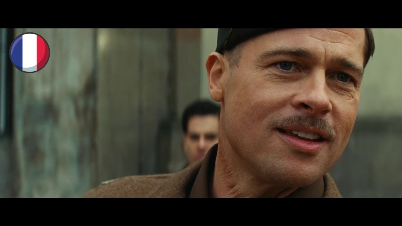Aldo Raine scene in MultiLanguage - Inglourious Basterds - YouTube