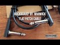 Warwick/Rockboard: Flat Patch Cables