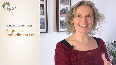 Marjon over Marjon en Embodiment Lab