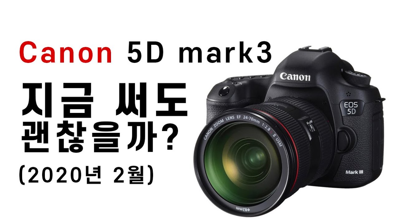 Canon 5D mark3 지금 써도 괜찮을까?(5D mark3 vs 6D mark2)