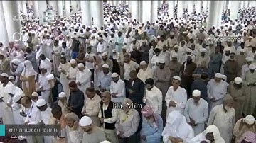 تلاوة رائعة للشيخ عبدالمحسن القاسم لصلاة التراويح ليلة 24 رمضان 1438"الزخرف25-الدخان-الجاثية