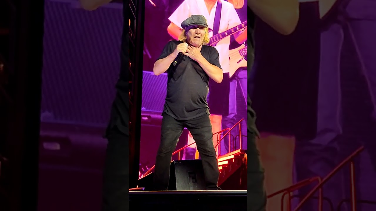 AC/DC YOU SHOOK ME ALL NIGHT LONG BRIAN JOHNSON LIVE Golden Circle Bratislava2024 