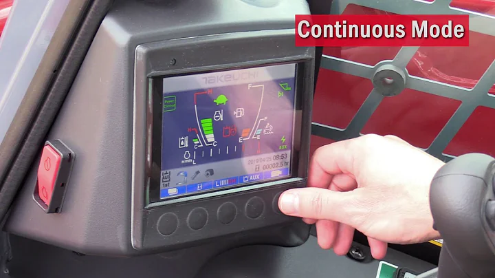 Takeuchi TL Rear View Camera Feature